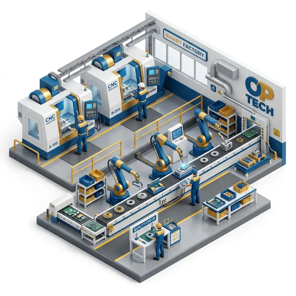 CNC Machining Shopfloor